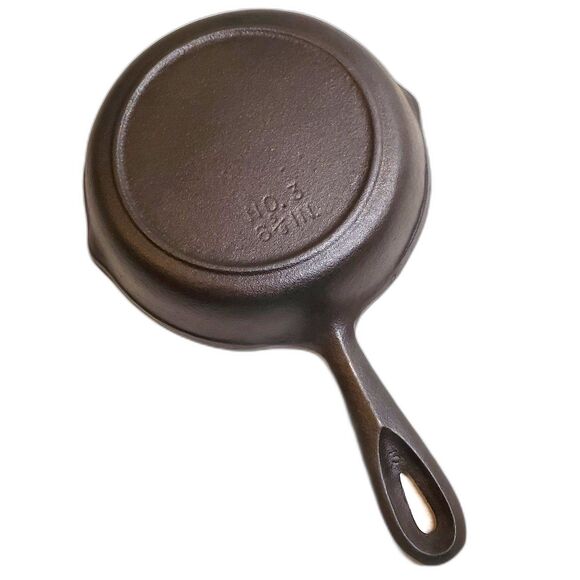 Birmingham Stove and Range BSR Cast Iron Skillet No. 3 With Heat Ring USA - Picture 1 of 8